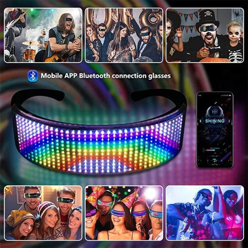 Led leuchtende brille - led, party