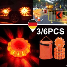 3X/6X Warnleuchte Auto Warnleuchten LED Warnlicht Wasserdicht LED Warnleuchte