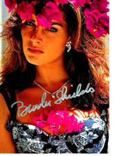BROOKE SHIELDS  Autogramm