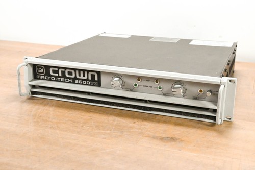 Crown macro tech - crown, 3600vz