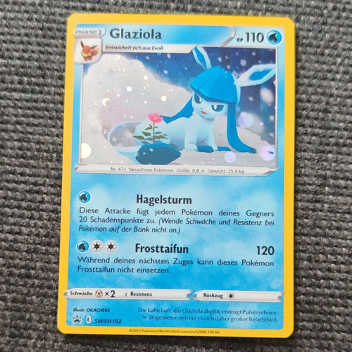 Pokémon tcg glaziola swsh192 - pokémon,