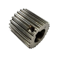 Zahnriemenscheibe Zahnriemenrad Metrisch HTD 5M Z=24 Edelstahl gebraucht