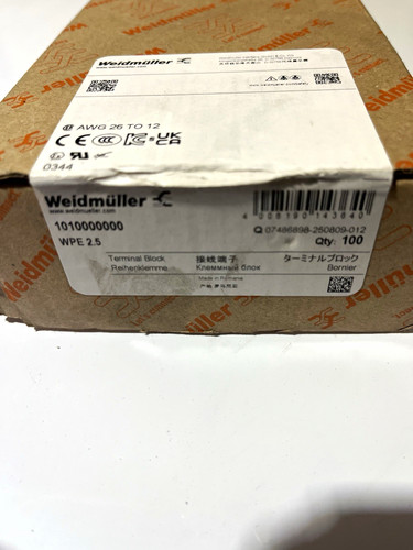 Weidmüller wpe 100 - –,