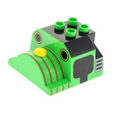 1x Lego Duplo Führerhaus 4x4 grün Aufsatz Zug Percy Thomas und Freunde 52057pb01