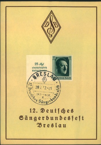 1937 sonderblatt 12 - 1937,, "12