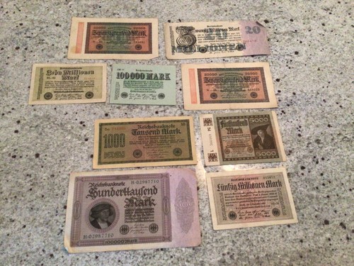Geldscheine inflation - geldscheine,