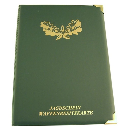 Jagdschein mappe fächer - jagdschein,