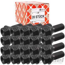 20xFEBI RADSCHRAUBE STAHL/ALUFELGEN passend für BMW 1er E81-E88 3er E21-E92