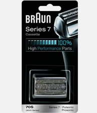 Neu Original Braun 70S Scherkopf Series 7 Silber Ersatzkopf kompatibel Rasierer