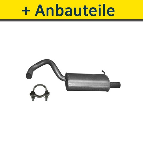 Endtopf auspuff für chrysler - endtopf, auspuff+