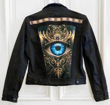 Jeansjacke Upcycling Unikat