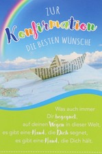 SUSY CARD Konfirmationskarte 'Mosaikkelch'