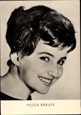 Ak Sängerin Helga Brauer