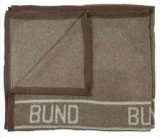 BW Militär Wolldecke braun