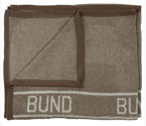 Militär wolldecke braun - bw,