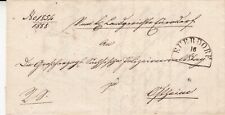 vollständiger Vorphilabrief 1855 - Euerdorf nach Ostheim
