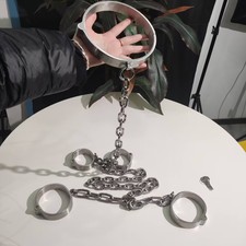 Edelstahl Metall Halskragen