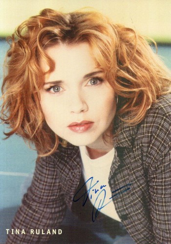 Autogramm tina ruland - autogramm,