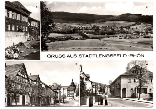 Gruss aus stadtlengsfeld - ak,