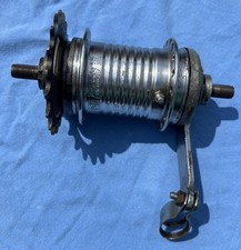 Fahrrad Hinterrad Nabe 3 Gang Torpedo Sachs 515 SCHWEINFURT 36 Loch 19 Zahn