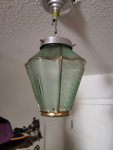 Vintage art déco deckenlampe - art,