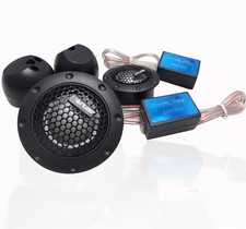Autosound Seidenmembran Hochtöner 180W 4Ohm Für Auto-Soundmodifikation Schwarz