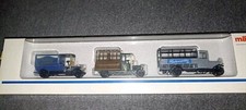 Märklin 1884 Modell-LKW-Set aus der Epoche-1 3-tlg. Metall neuwertig mit OVP
