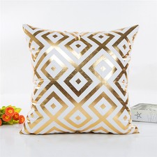 Softer kissenbezug gold - gold, muster