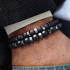 Armband 2er set elegant - elegant, matt