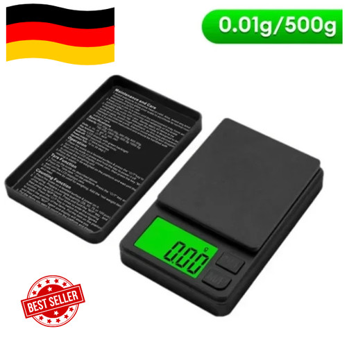 Digitale feinwaage 500g 01g - digitale, 500g/0,01g