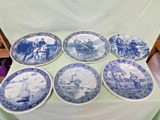 6 große Delft/Boch