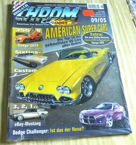 Chrom und flammen - und, auto