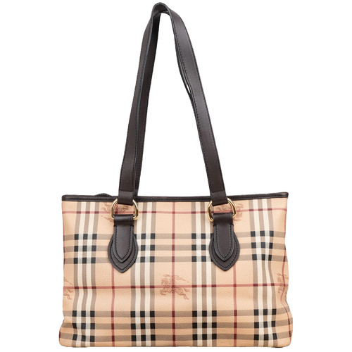 Burberry haymarket check tote - haymarket,