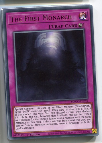 The first monarch - the,