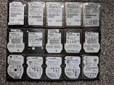 HDD 2,5" intern 15 Stück Seagate, Hitachi, Toshiba