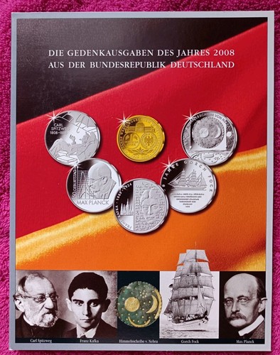 Münzfolder 2008 für - , x