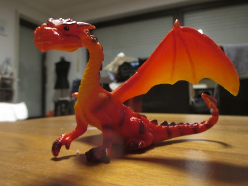 Bullyland 75528 drache orange - 75528,