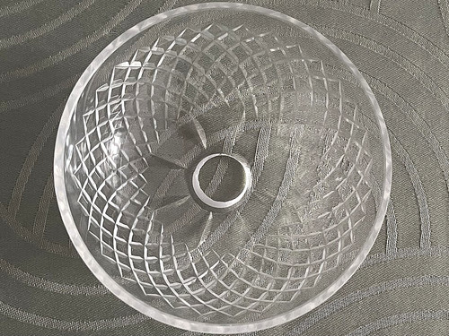 Große alte kristall glas - große,