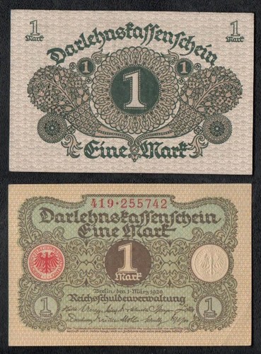 Darlehenskassenschein 1920 - , 1