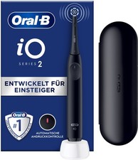 BRAUN Oral-B iO 2 elektrische Zahnbürste 3 Programme Reiseetui schwarz B-Ware