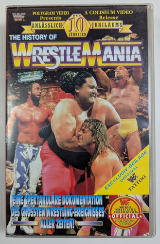 The history wrestle mania - of,