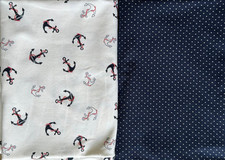 Jersey Stoff Paket Anker