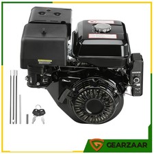 Motor Benzin Benzinmotor 4-Takt 15PS E-Start für Puster für Rasenmäher OHV 6,5 L