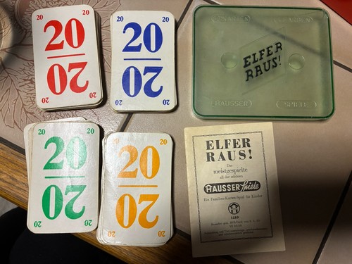 Altes elfer raus spiel - altes,