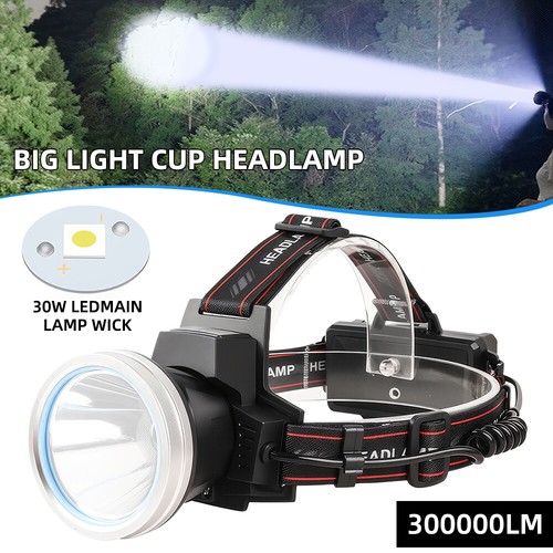 Super hell 300000lm - akku, led