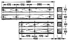 Welger Führungsholz