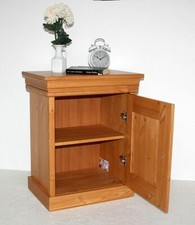 Massivholz Nachttisch Kiefer massiv honigfarben lackie Nachtkommode Nachtschrank