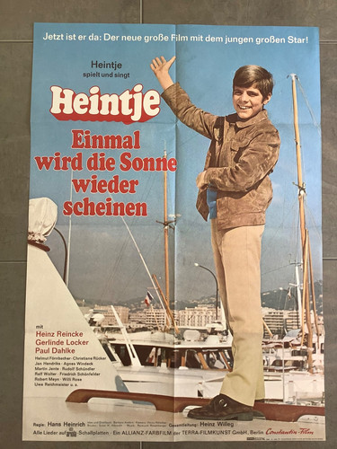 Plakat heintje einmal - plakat, « heintje