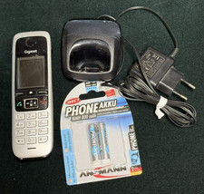 Gigaset C430HX DECT Schnurlos Telefon - Schwarz-Silber