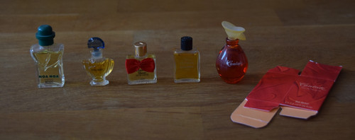Set konvolut aus 5 miniatur - konvolut,